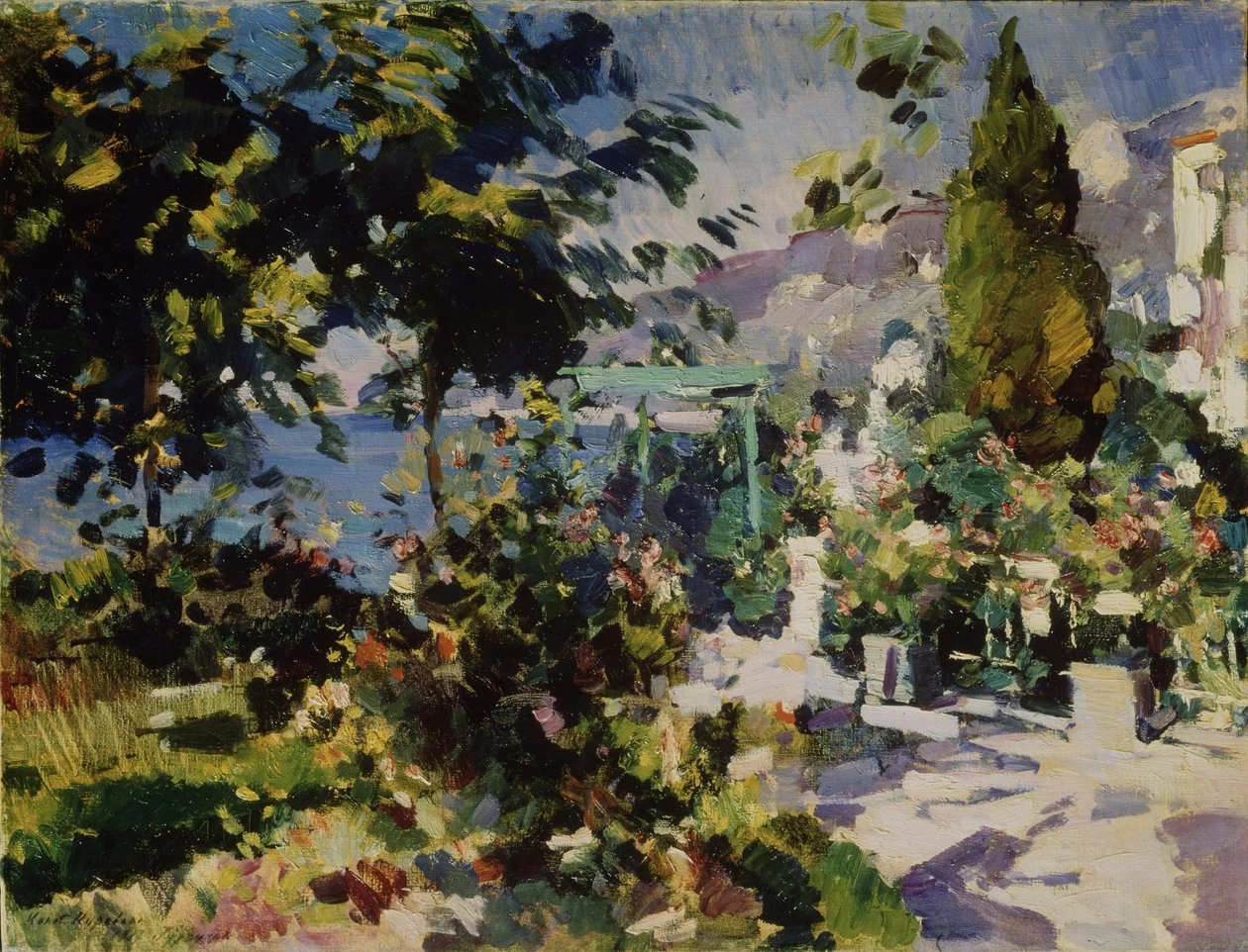 Konstantin Korovin - Gurzuf, 1917